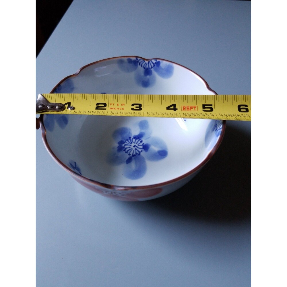 Vintage japanese hand painted china imari bowl - Picture 9 of 9